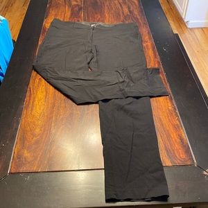 Black Lane bryant pants black size 20L. Straight cut / The “Allie”
